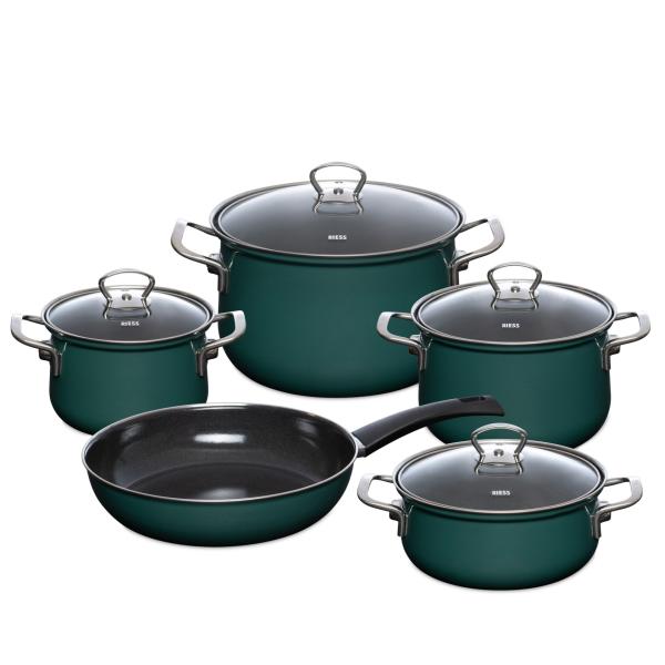 Riess Geschirr-Set 5-tlg., Nouvelle Teal